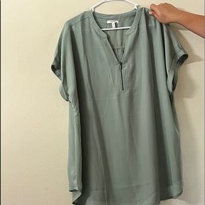 Maurice’s green chiffon